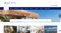 Desktop Screenshot of hotel-sporting.it