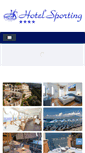 Mobile Screenshot of hotel-sporting.it